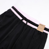26/27 Flying Man Casual NBA Edition Mesh Black shorts#A2510