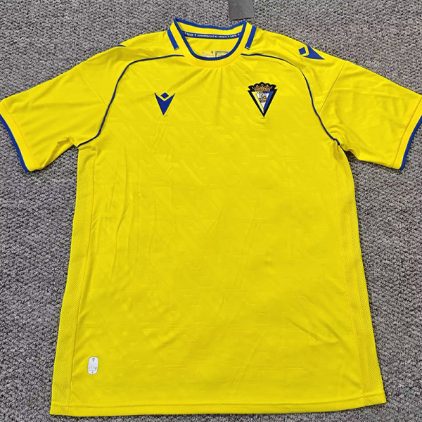 25/26 Cadiz Home Fans Soccer Jersey