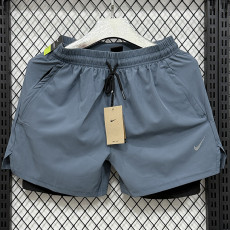 2026 NK Light Blue Casual Double layer shorts#D1105 双层浅蓝色