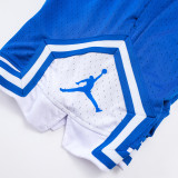 26/27 Flying Man Casual NBA Edition Mesh Blue shorts#A2509