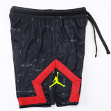 26/27 Flying Man Casual NBA Edition Ｗave Black shorts#C251３