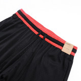 26/27 Flying Man Casual NBA Edition Mesh Black shorts#A2508