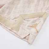 26/27 Flying Man Casual NBA Edition champagne shorts#C2515