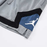 26/27 Flying Man Casual NBA Edition Cream Gray shorts#A2517