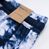 26/27 Flying Man Casual NBA Edition Camouflage Blue shorts#C2511