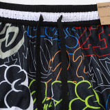 26/27 Flying Man Casual NBA Edition Candlelight Red shorts#C2527
