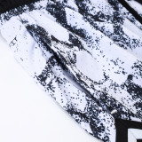 26/27 Flying Man Casual NBA Edition Camouflage white shorts#C2512