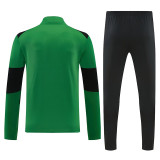 26/27 UA Green Half Pull Tracksuit#816(半拉链)