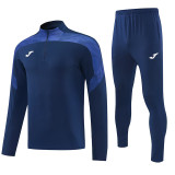 26/27 UA Royal Blue Half Pull Tracksuit#815宝蓝(半拉链)