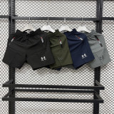 2026 UA Dark military green Casual shorts#DK5312