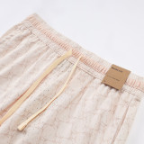 26/27 Flying Man Casual NBA Edition champagne shorts#C2515