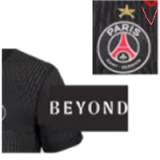 25/26 PSG Fifth Kids Player Version Soccer Jersey球员版童装
