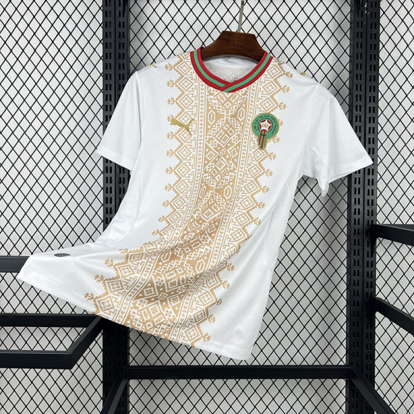 26/27 Morocco Away Fans Soccer Jersey