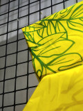 26/27 Brazi Rainforest Edition Yellow Fans Soccer Jersey