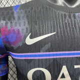 26/27 PSG Graffiti Edition Black Player Version Soccer Jersey