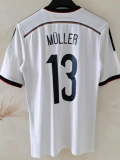 2014 Germany Home Player Version Retro Soccer Jersey (球员)