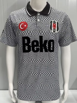1991/1992 Beşiktaş Home Fans Soccer Jersey