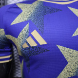 26/27 Argentina Star Edition Royal Blue Player Version Soccer Jersey