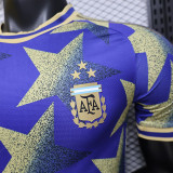 26/27 Argentina Star Edition Royal Blue Player Version Soccer Jersey