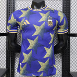26/27 Argentina Star Edition Royal Blue Player Version Soccer Jersey
