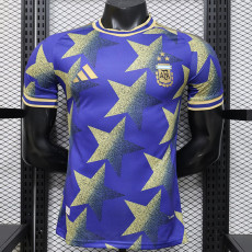 26/27 Argentina Star Edition Royal Blue Player Version Soccer Jersey