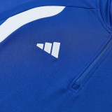 26/27AD Blue Half Pull Tracksuit#814(半拉链)
