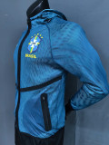 2026 Brazil World Cup Dark Blue Hooded Starting Uniform