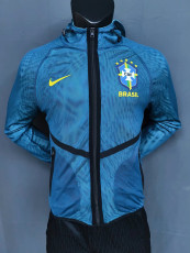 2026 Brazil World Cup Dark Blue Hooded Starting Uniform
