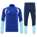 26/27AD Blue Half Pull Tracksuit#814(半拉链)
