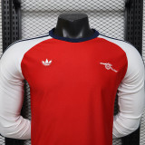 26/27 ARS Red Long Sleeve Player Version Retro Soccer Jersey