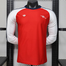 26/27 ARS Red Long Sleeve Player Version Retro Soccer Jersey