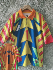 1998 Mexico Third Campos No.1 Retro Soccer Jersey