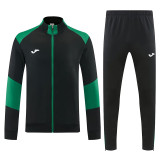26/27UA Black&Green Jacket Tracksuit#2320