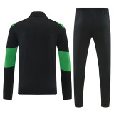 26/27 UA Black&Green Half Pull Tracksuit#816(半拉链)
