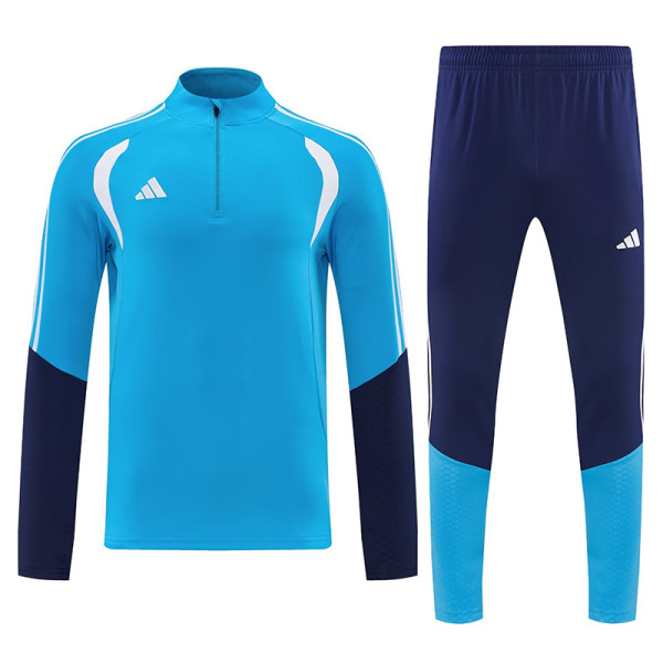 26/27AD Lake Blue Half Pull Tracksuit#814(半拉链)