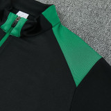 26/27UA Black&Green Jacket Tracksuit#2320