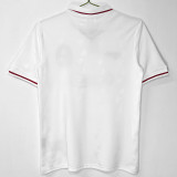 1996/1997 LIV White Retro  Soccer Jersey