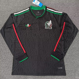 26/27 Mexico Third Long Sleeve Fans Soccer Jersey