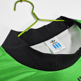 1998 Japan GoalKeeper Green Long Sleeve Retro Soccer Jersey(长袖)