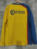 2007/2008 Club America Home Long Sleeve Retro Soccer Jersey