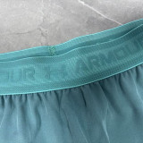 2026 UA Apple Green Double Layered Sports Shorts#U3001果绿