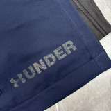 2026 UA Dark Blue Double Layered Sports Shorts#U3002上青