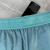2026 AD Apple Green Double Layered Sports Shorts#A2002黑标果绿