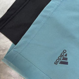 2026 AD Apple Green Double Layered Sports Shorts#A2002黑标果绿