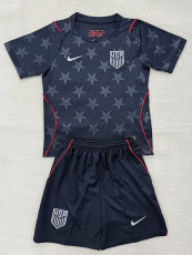 26/27 USA Away Kids Soccer Jersey