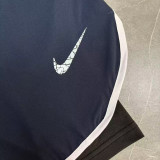 2026 NK Dark Blue Double Layered Sports Shorts#N1004宝蓝
