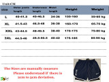 2026 NK Dark Blue Double Layered Sports Shorts#N1004宝蓝