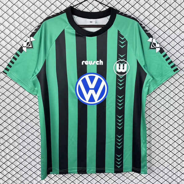 1994/1995 Wolfsburg Away Retro Soccer Jersey