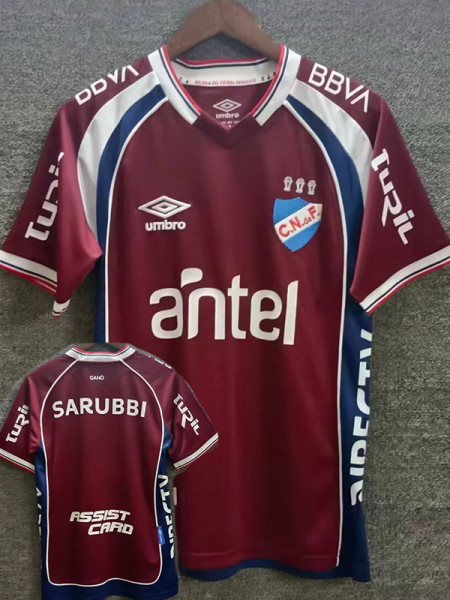 26/27 Club Nacional Away Fans Soccer Jersey(Print all sponsors、全广告)