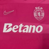 26/27 Sporting Lisbon Pink Fans Soccer Jersey